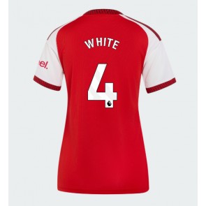 Arsenal Ben White #4 Hjemmebanetrøje Dame 2026-27 Kortærmet